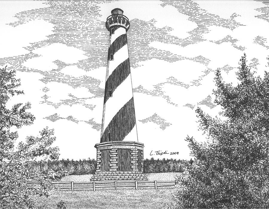 900x699 cape hatteras lighthouse drawing - Cape Hatteras Lighthouse Drawing