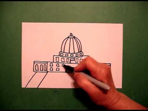 480x360 let's draw the capital building in washington dc! - Capital Drawing