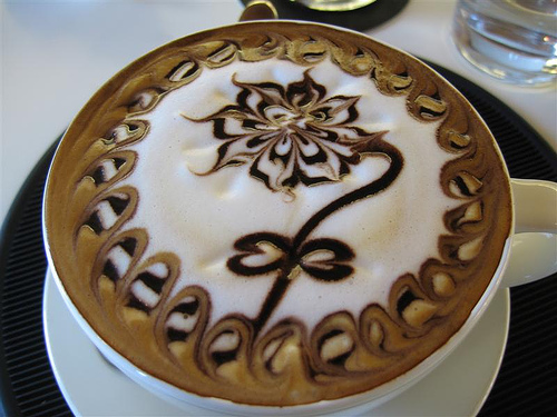 500x375 drawing on cappuccino champagneshowerss - Cappuccino Drawing