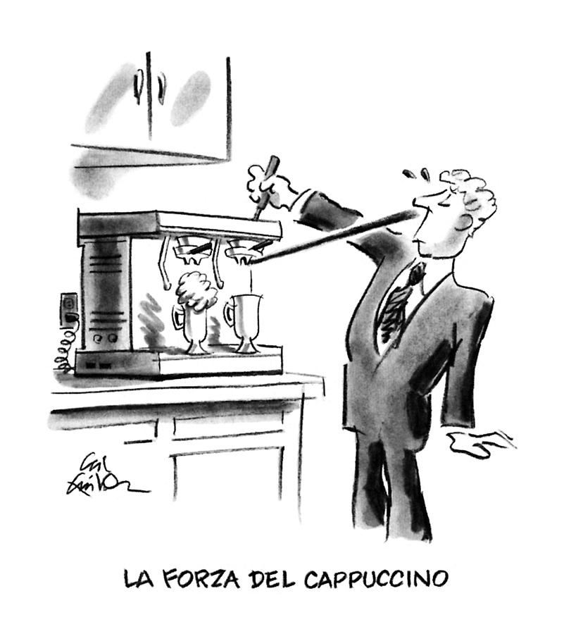 801x900 la forza del cappuccino - Cappuccino Drawing