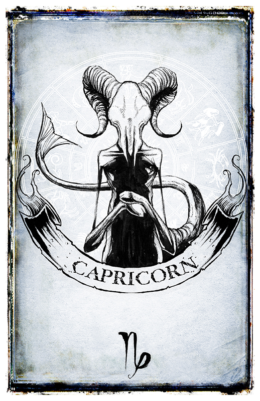 Capricorn Drawings at PaintingValley.com | Explore collection of ...