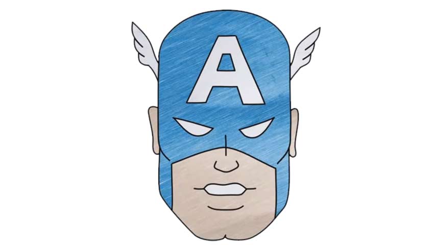 Captain America Cartoon Drawing at PaintingValley.com | Explore