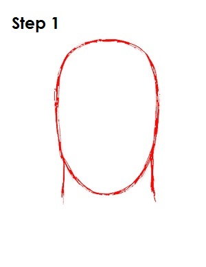 300x388 how to draw captain america - Captain America Face Drawing