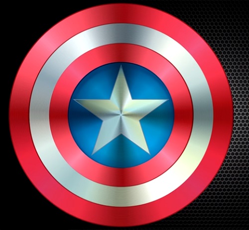 Captain America Shield Drawing at PaintingValley.com | Explore ...