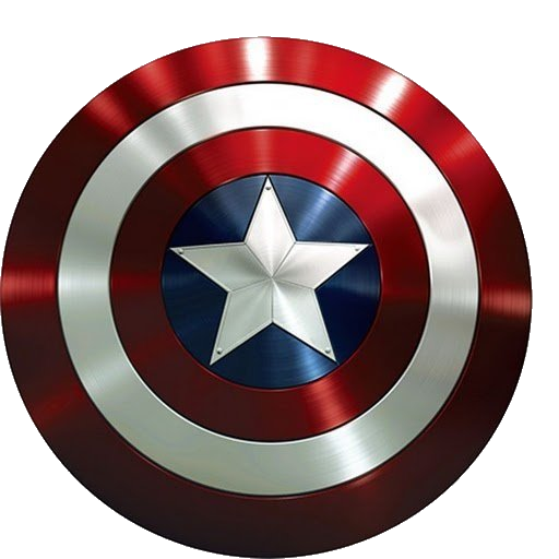 512x512 captain america shield cad model library grabcad - Captain America Shield Drawing