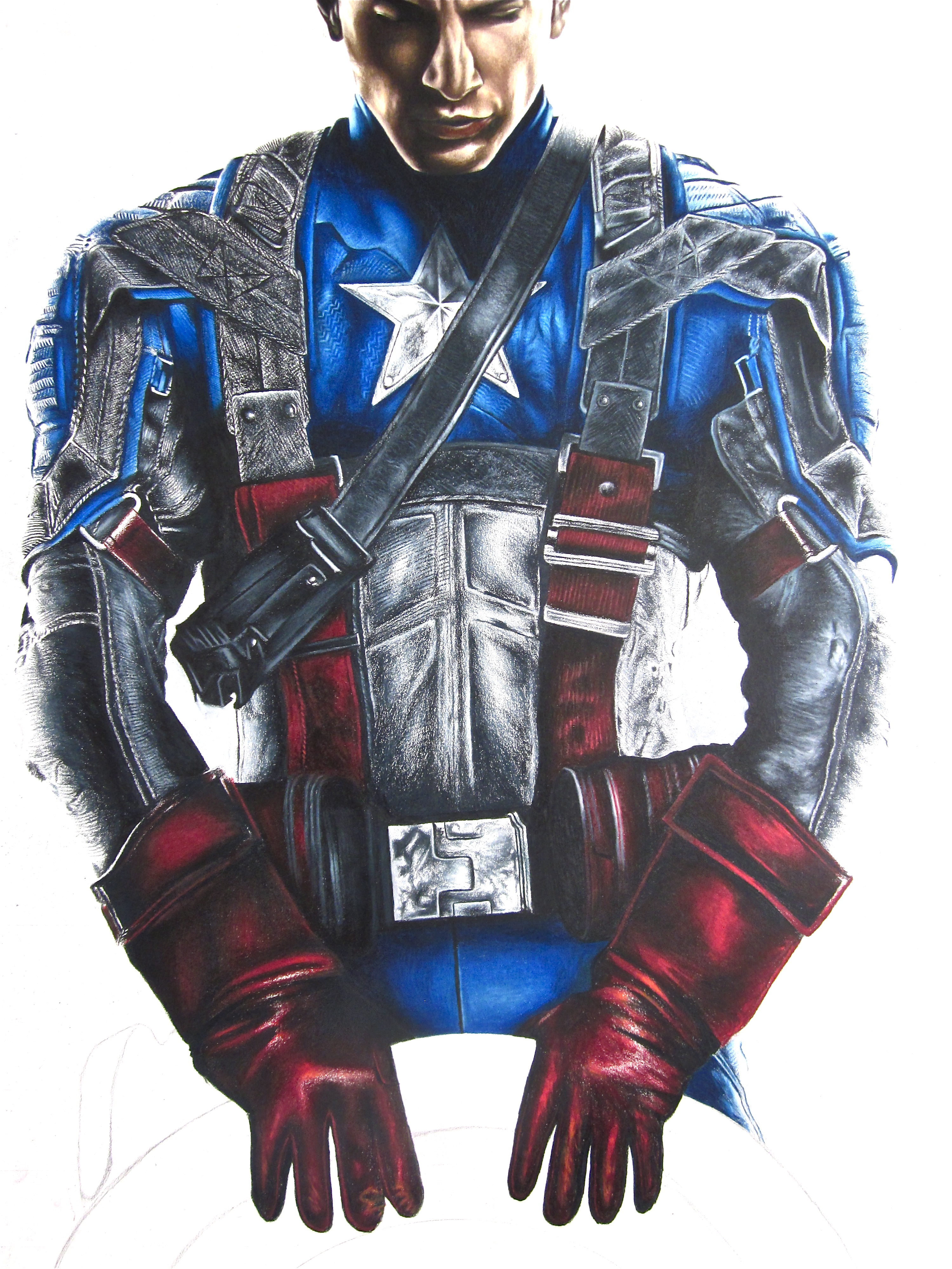 Captain America The First Avenger Drawing at PaintingValley.com ...