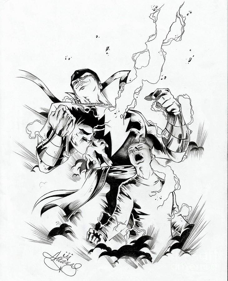 730x900 Captain Marvel Drawing - Captain Drawing