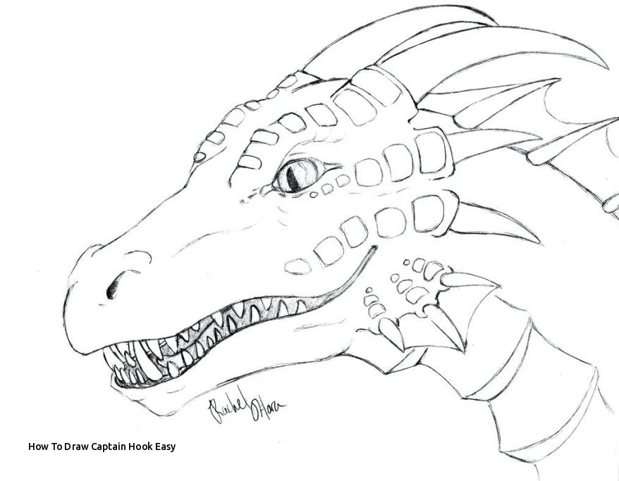 878x683 how to draw captain hook easy alligator drawing - Captain Hook Drawing