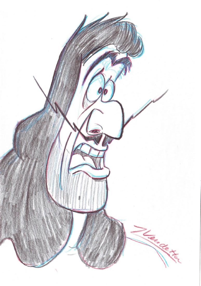 774x1100 original sketch captain hook - Captain Hook Drawing