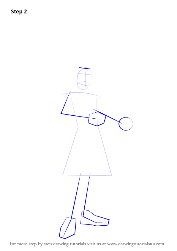 596x842 Step - Captain Hook Drawing