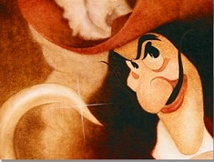 235x178 captain hook drawing puzzle - Captain Hook Drawing