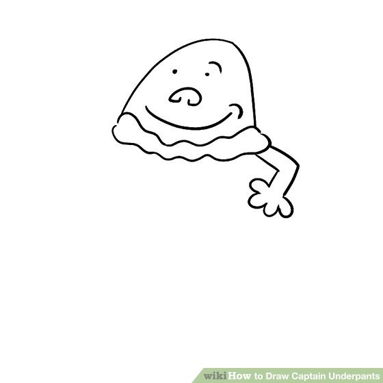 560x560 how to draw captain underpants - Captain Underpants Drawing