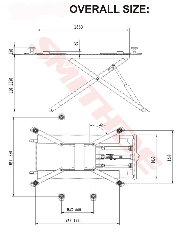 706x922 smithde smdpl car body repair suppliesauto body pulling tools - Car Body Drawing
