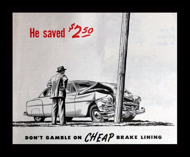 794x657 thermoid brake lining ad car crash drawing etsy - Car Crash Drawing