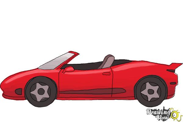 600x400 How To Draw A Car Easy - Car Drawing