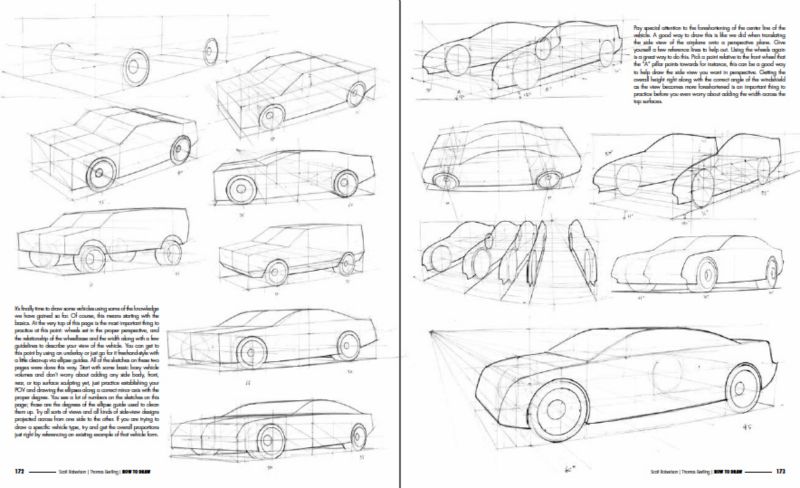 800x488 How To Draw Book - Car Drawing Book