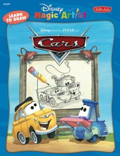 395x514 Learn To Draw Disney Pixar Cars Book - Car Drawing Book