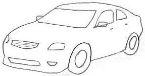 287x151 How To Draw Car Step - Car Drawing Easy
