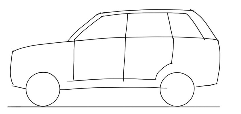 844x398 Cartoon Cars Drawing Gallery Images - Car Drawing Easy