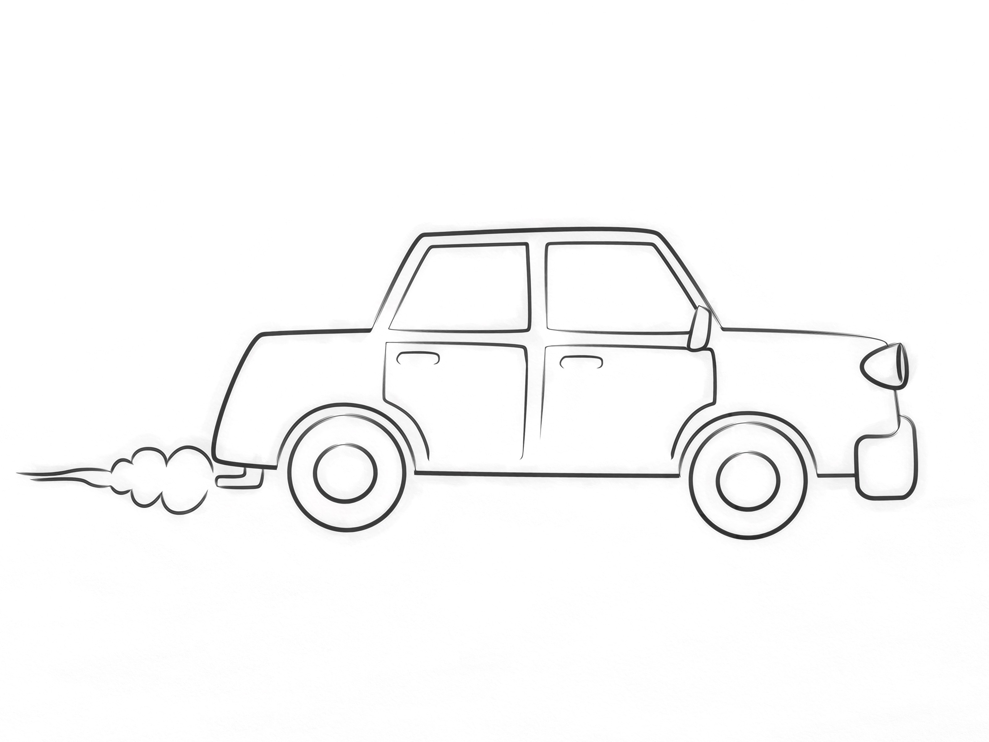 Car Drawing Easy Step By Step at Explore