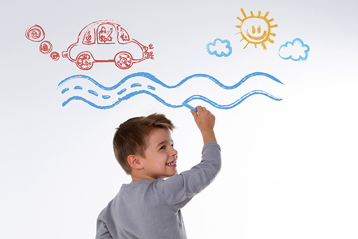 720x480 How To Draw A Car Step - Car Drawing For Kids