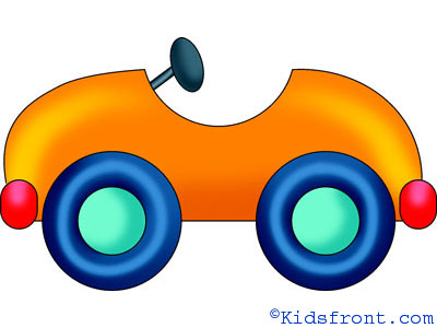 400x300 How To Draw Car, How To Draw For Kids, How To Draw Step - Car Drawing For Kids