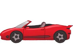 300x200 How To Draw A Car - Car Drawing For Kids