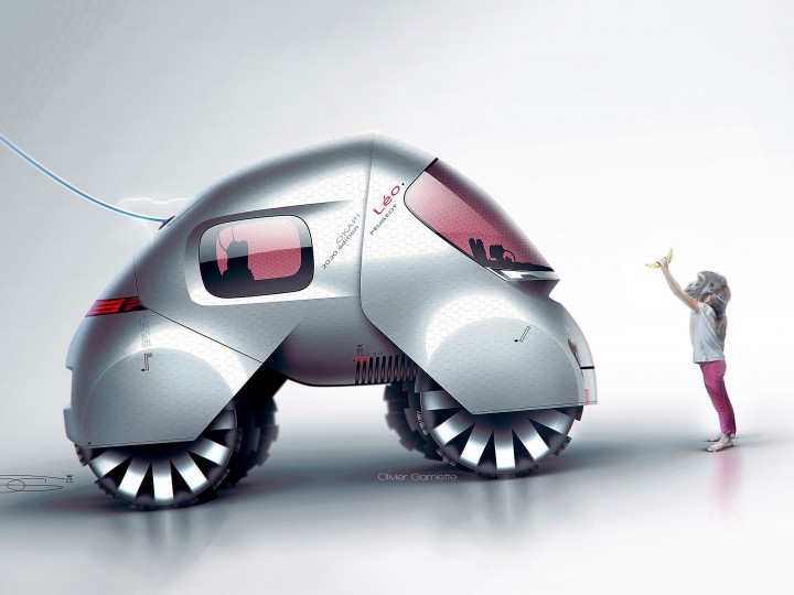 720x540 peugeot designer turns children's drawings into concepts - Car Drawing For Kids