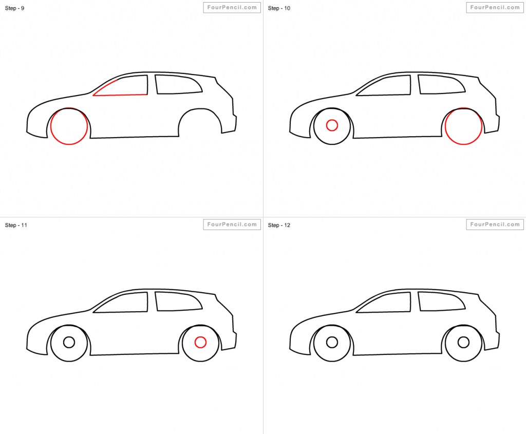 Car Drawing For Kids Step By Step At Paintingvalley Com Explore