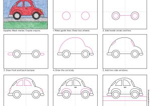 300x210 How To Draw A Car Step - Car Drawing For Kids Step By Step