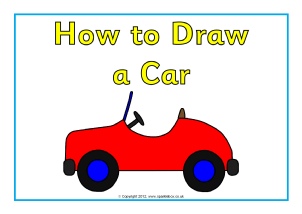 302x214 How To Draw Step - Car Drawing For Kids Step By Step