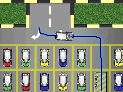 400x300 Car Line, A Fun Drawing And Parking Game - Car Drawing Games