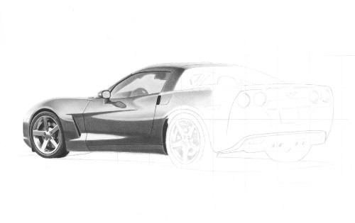 500x315 How To Draw A Car - Car Drawing Images