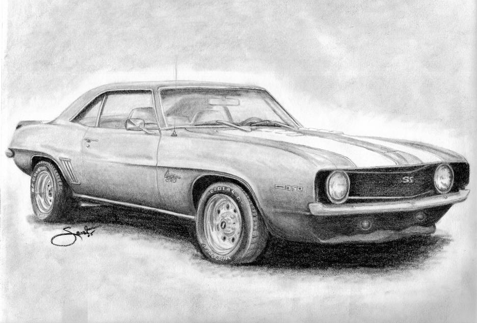 936x634 Classic Car Drawings - Car Drawing Images