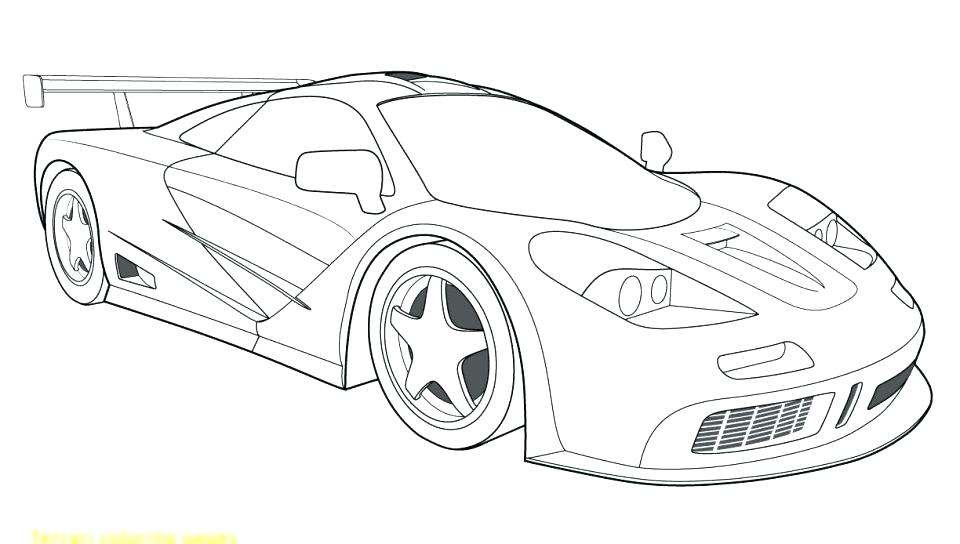960x544 Ferrari Coloring Pages Pdf Coloring Pages Coloring Car Pages - Car Drawing Pdf