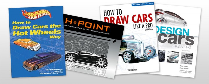 720x291 Learning How To Draw Cars - Car Drawing Pdf
