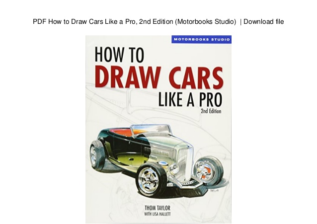 638x451 Pdf How To Draw Cars Like A Pro, Edition - Car Drawing Pdf