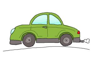 300x200 How To Draw A Car - Car Drawing Pictures