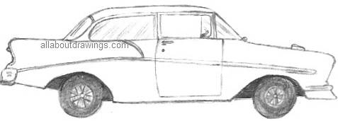 477x171 Pencil Sketches Of Cars - Car Drawing Pictures