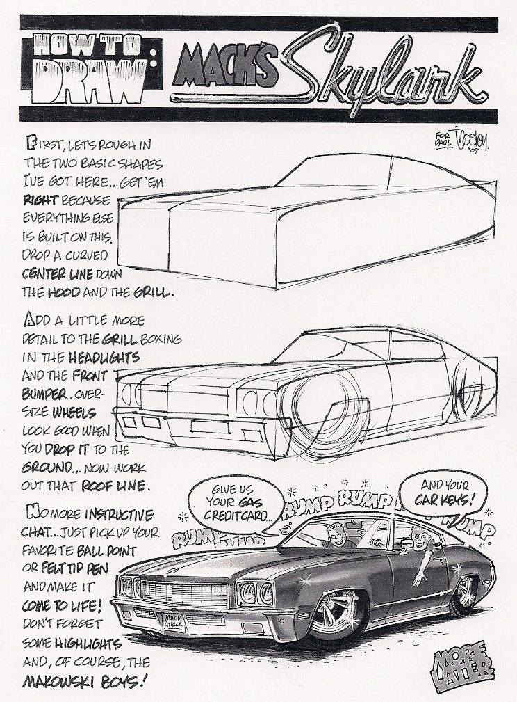 744x1009 How To Draw Your Car Cartoon Cars Caricatures - Car Drawing Tips