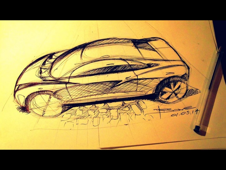 720x540 New Book 'car Design Sketching Tips' - Car Drawing Tips
