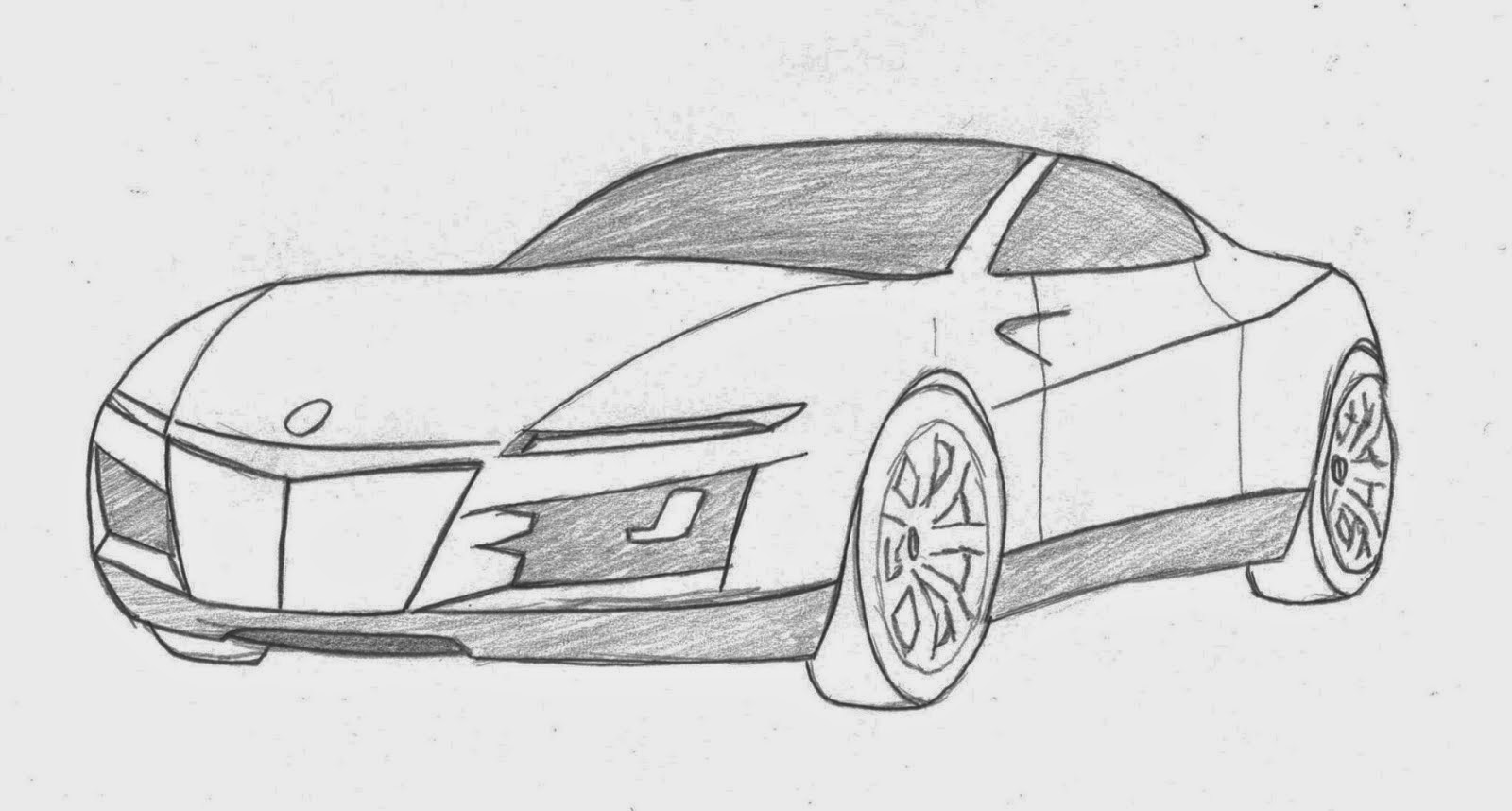 1600x858 Car Outline Top Printable Sports Car Coloring Pages For Kids - Car Drawing Top
