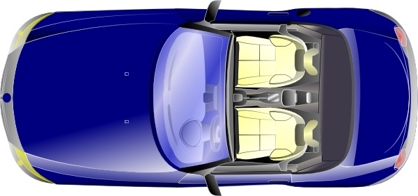 600x282 Car Top View Drawing Free Vector Download - Car Drawing Top