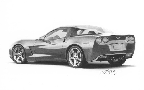 500x315 How To Draw A Car - Car Drawing Tutorial
