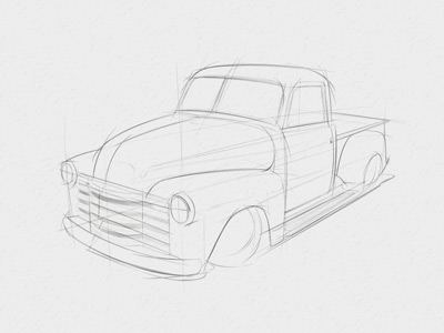 400x300 Tutorials Drawing Hot Rods - Car Drawing Tutorial