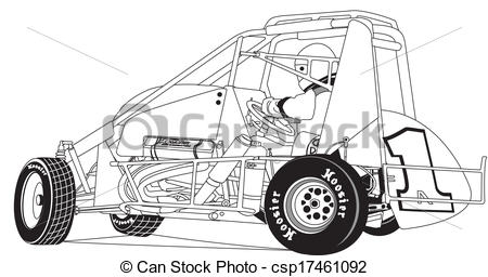 450x256 Gallery Race Car Drawing - Car Drawing Vector