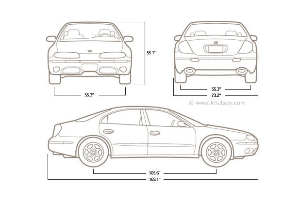 618x415 Technical Line Art And Line Drawings - Car Drawing Vector