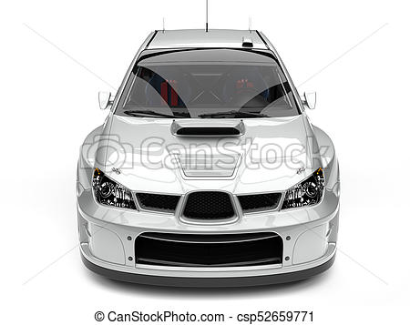 450x357 Light Silver Modern Topuring Car - Car Front View Drawing