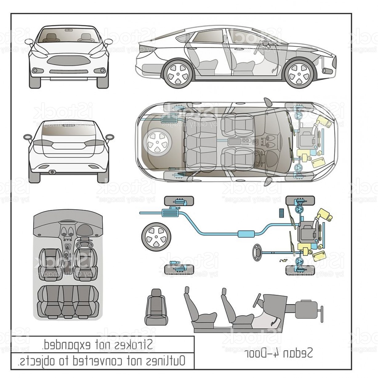 Car Interior Drawing At PaintingValley.com | Explore Collection Of Car ...