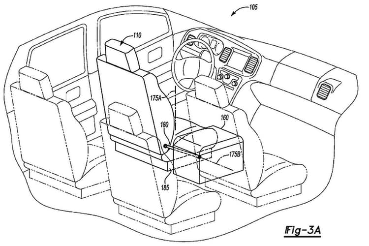 750x500 go swivel ford patents revolutionary autonomous car interior - Car Interior Drawing